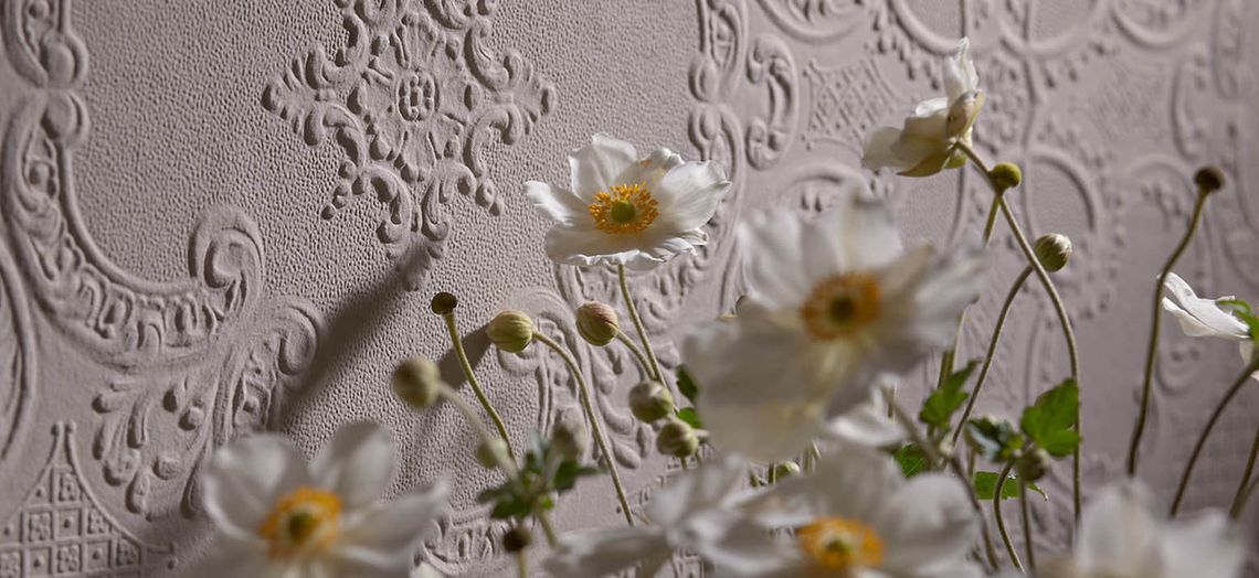 Обои под покраску Anaglypta Supaglypta Alfred RD0137 фото в интерьере Обои под покраску Anaglypta Supaglypta Alfred RD0137 фото в интерьере